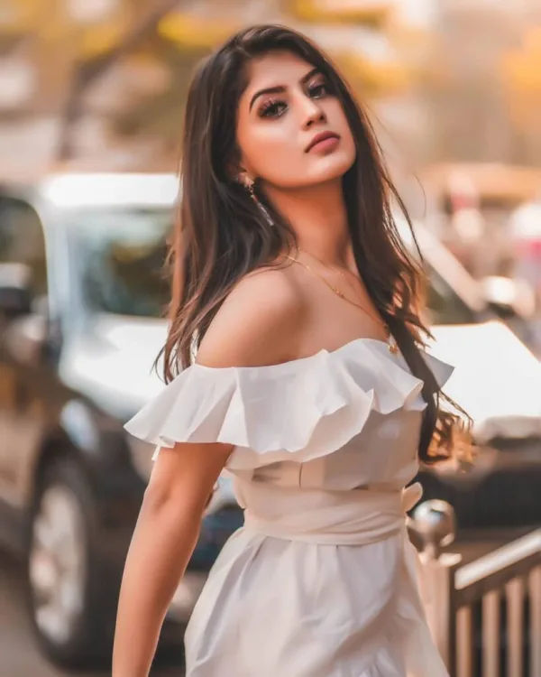 Arishfa Khan — Arishfa Khan — soft ruffles.